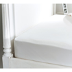 Picture of BedNHome Fitted bed sheet set- White 100 cm