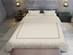 Picture of BedNHome Decorative Ivory duvet cover, Inner Border design Double