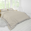 Picture of BedNHome Decorative Ivory duvet cover, Outer Border design Double