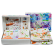 Picture of Family Bed Sheet Set 100% Cotton double flat   4 pieces of acetate size 180 X200 model 1019