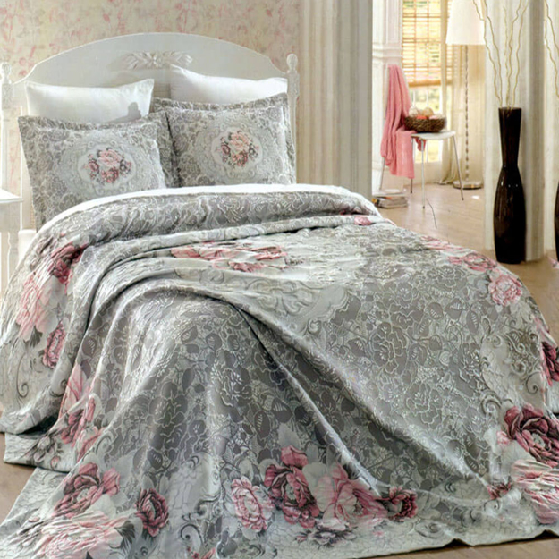 Picture of Family Bed guilan Comforter Set 4 Pieces Size 220x240 model 304 -