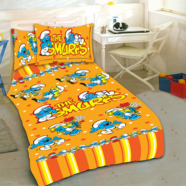 Picture of Children's family quilt set, printed 70% cotton, 2 pieces, size 160 X 240 model 79