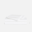Picture of BedNHome Fitted bed sheet set- White 100 cm