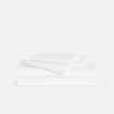 Picture of BedNHome Fitted bed sheet set- White 120 cm