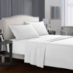 Picture of BedNHome Fitted bed sheet set- White 160 cm