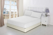 Picture of BedNHome Fitted bed sheet set- White 180 cm