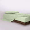 Picture of BedNHome Fitted bed sheet set- Green 120 cm