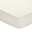 Picture of BedNHome Fitted bed sheet set- Ivory 120 cm