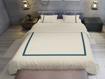 Picture of BedNHomeDecorative Ivory duvet cover, Inner Border design Double