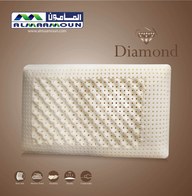 Picture of Al Maamoun Diamond  Memory Foam Pillow